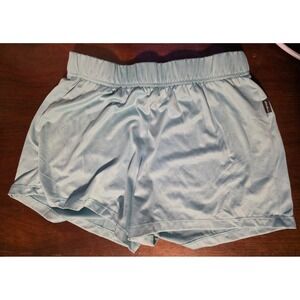 Eddie Bauer Womens Sleepwear Pajama Shorts Aqua XS Elastic Waist